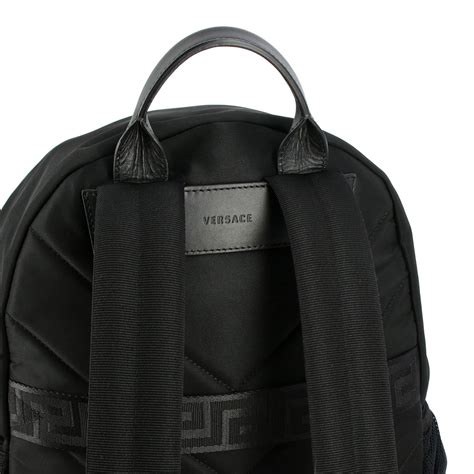 backpacks versace|versace summer backpack for men.